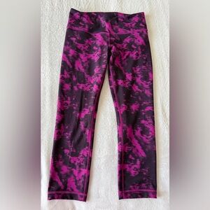 Lulú lemon leggings Pink and Black Kids Leggings